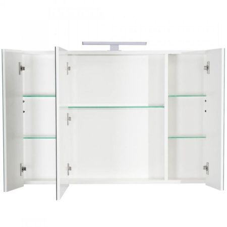 Зеркальный шкаф Roca Etna 100 857305806 с подсветкой Белый глянец, артикул 857305806