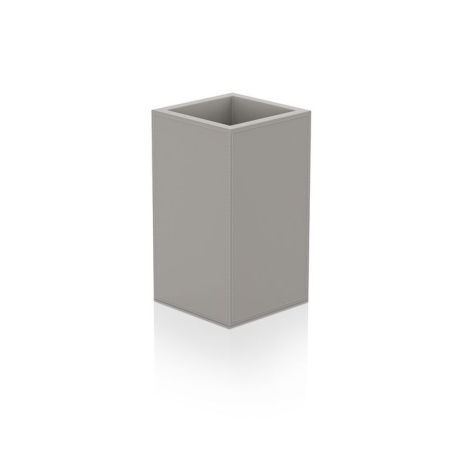 Короб, Decor Walther, Brownie, KOE, ширина, мм-70, глубина, мм-70, высота, мм-125, материал-искусственная кожа, цвет-тауп