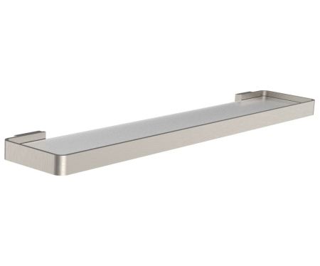 Стеклянная полка для ванной WONZON & WOGHAND LOTTE, Брашированный никель (WW-8327A-BN), артикул WW-8327A-BN