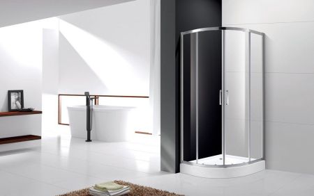 Душевой уголок CEZARES MOLVENO-R-2, артикул MOLVENO-R-2-90-P-Cr