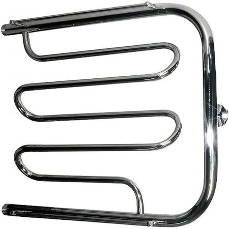 Водяной полотенцесушитель Ника Econ ПМ2 50x50 с полкой Хром