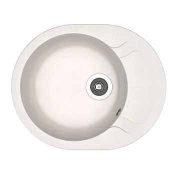 Кухонная мойка Dr. Gans БЕРТА 25.040.B0580.401, белый