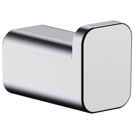 Крючок, Hansgrohe, AddStoris, одинарный, ширина, мм-16, глубина, мм-30, высота, мм-21, тип установки-настенный, материал-металл, крепления в комплекте, цвет-хром, артикул 41742000