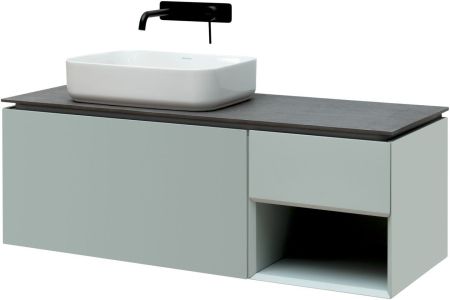 Тумба под раковину Allen Brau Infinity 120 1.21006.PWM L папирус матовый, артикул 1.21006.PWM