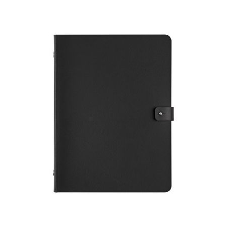 ADJ Блокнот А5, 16,5x25 см., цвет: черный/серый, артикул 1625.01/03