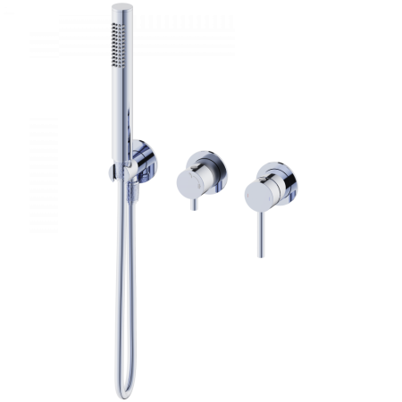 Смеситель для душевой системы встраиваемый WONZON & WOGHAND STICK, Хром (WW-838017-CR)