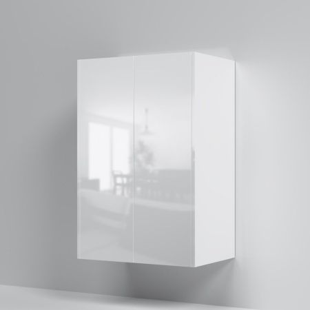 M8FCH06029WG Func, шкаф с полками 60 см (В 900мм), цвет белый глянец, артикул M8FCH06029WG