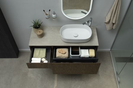 Тумба под раковину Allen Brau Infinity 120 1.21008.NO R дуб, артикул 1.21008.NO