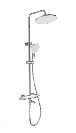 Душевая система с термостатом WONZON & WOGHAND NEO, Хром (WW-B3035-A2-CR), артикул WW-B3035-A2-CR