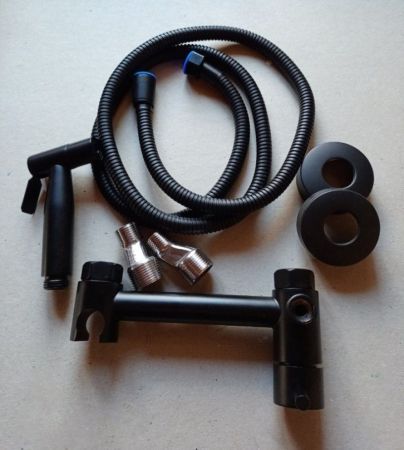 Гигиенический душ со смесителем FASHUN A57503-7, черный