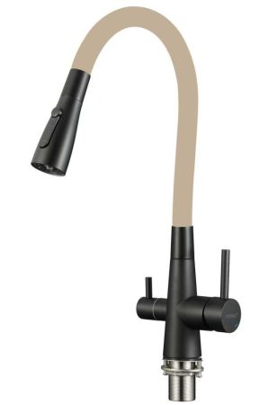 Смеситель для кухонной мойки под фильтр питьевой воды Fmark (FS1062-H12-3), артикул FS1062-H12-3