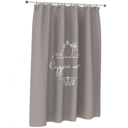 Штора для ванны Fora Создавая мечты FOR-DA095GR Серая, артикул FOR-DA095GR