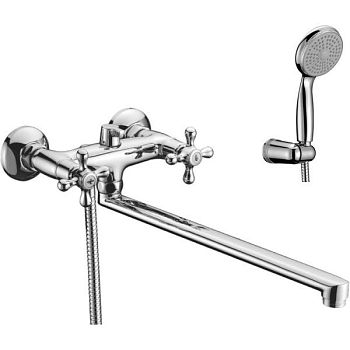 Смеситель для ванны Lemark Standard LM2112C универсальный Хром