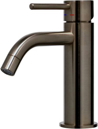 Смеситель для раковины Paffoni Light LIG071NKNSP никель черный брашированный, артикул LIG071NKNSP