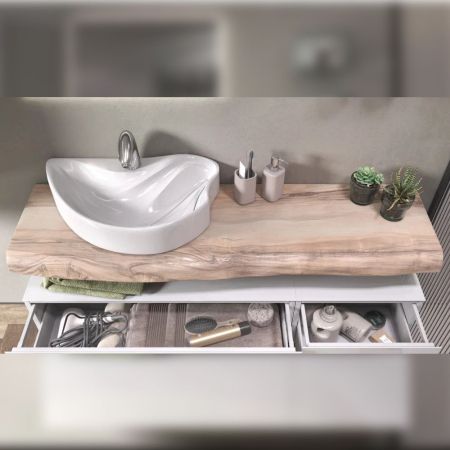 Столешница Velvex Felay 140 натуральное дерево, без отверстий, артикул stFEL.140-71