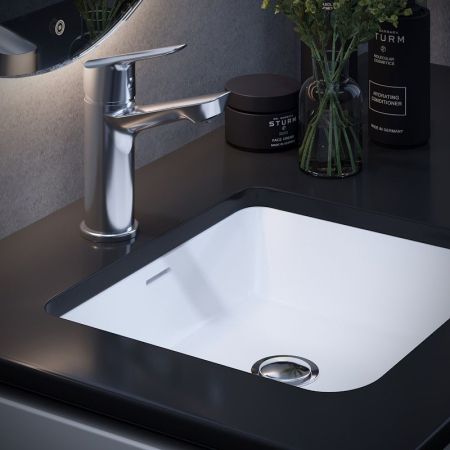 Смеситель для раковины Voda RE26M, хром