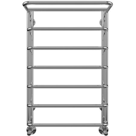 Водяной полотенцесушитель Terminus Полка П7 450x696 4670030723154 с полкой Хром