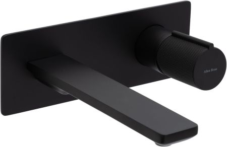 Смеситель для раковины Allen Brau Liberty 5.33004-31 (с внутренней частью) черный матовый, артикул 5.33004-31