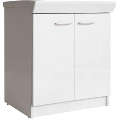 Тумба под хозяйственную раковину Hatria Complementi 60x60x88 Белая Тумба под хозяйственную раковину Hatria Complementi 60x60x88 Белая