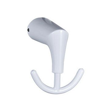 Крючок для ванной комнаты двойной FASHUN A1805-2-8, белый