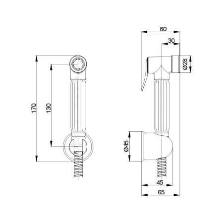 Гигиенический набор D-Lin D61038-A, черный, артикул D61038-A