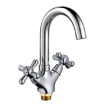 Смеситель для кухни Haiba HB4525, хром