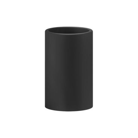 GESSI Rilievo Стакан настольный, цвет: черный/хром, артикул 59532#031