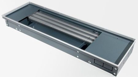 Внутрипольный конвектор Techno Usual KVZ 200-65-2400 без решетки Внутрипольный конвектор Techno Usual KVZ 200-65-2400 без решетки