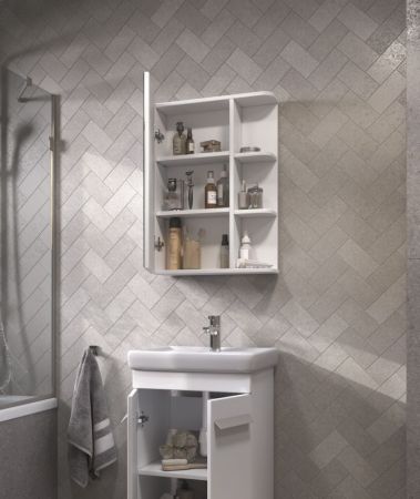 Зеркальный шкаф VIGO Nova zsh.NOV.50, 50 см, артикул zsh.NOV.50