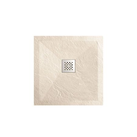 Поддон для душа из искусственного камня VST-4SR9090C, 900*900*25, бежевый