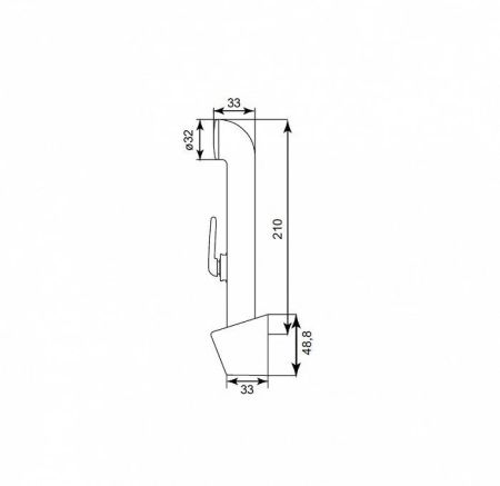 Гигиенический душ Iddis 0201F15I20 Хром, артикул 0201F15I20