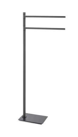 Gedy Trilly, стойка: 2 полотенцедержателя, цвет оружейная сталь, артикул TR31(81)