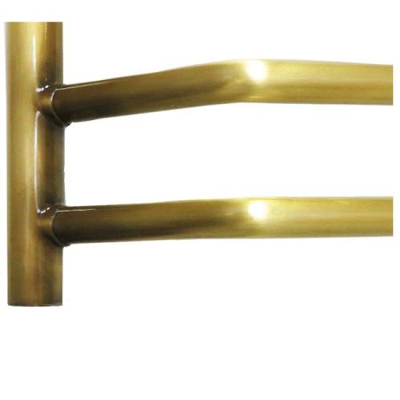 Водяной полотенцесушитель Domoterm Лаура П6 500*800 АБР Античная бронза, артикул ЛаураП6500*800АБР