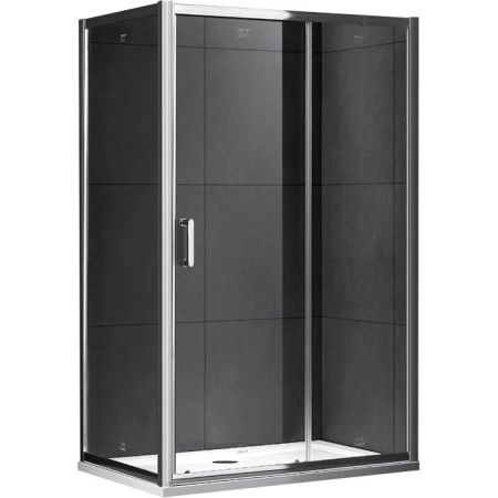 Душевой уголок Gemy Victoria 120х70 профиль Хром стекло прозрачное, артикул S30191A-A70