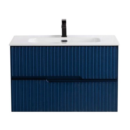 DUET-N База под раковину подвесная с двумя выкатными ящиками, Зеленый жемчужный, 800x457x500, DUET-N-800-2C-SO-VPR-P, артикул DUET-N-800-2C-SO-VPR-P