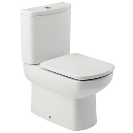 Унитаз с бачком напольный Roca Dama Senso 342517000+34151700Y с горизонтальным выпуском, артикул 342517000+34151700Y