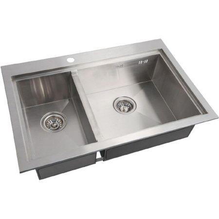 Кухонная мойка ZorG Master ZM X-5278-R Матовый хром, артикул ZM X-5278-R