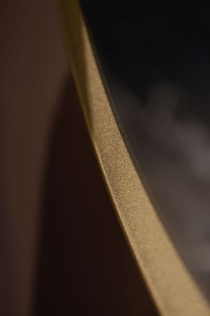 Зеркало с подсветкой ART&MAX Torino AM-Tor-550-1050-DS-Gold, артикул AM-Tor-550-1050-DS-Gold