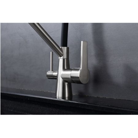 Смеситель для кухни с подключением фильтра Raglo R80.62.05, сатин, артикул R80.62.05