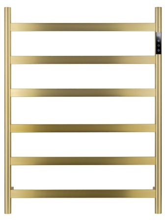 Полотенцесушитель электрический WONZON & WOGHAND ESSEN, Брашированное золото (WW-A405-BG), артикул WW-A405-BG
