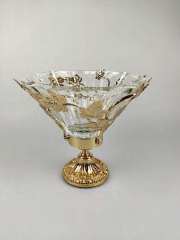 CTF, чаша, Ø26x23 см, цвет золото