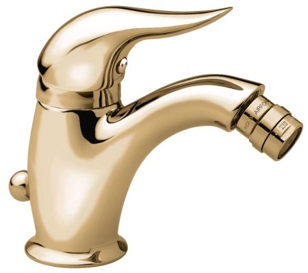 Смеситель Duka с донным клапаном для биде, цвет бронза, артикул 44004BR