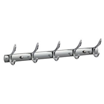 Планка с крючками Savol S-06205B, хром