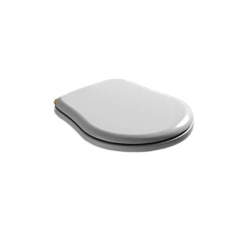 KERASAN Retro Сиденье для унитаза, цвет белый/золото