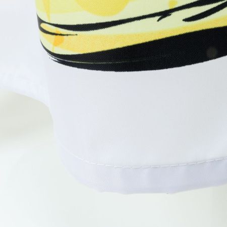 Штора для ванной комнаты FIXSEN DESIGN FX-2515, белый/желтый, артикул FX-2515