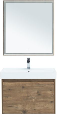 Зеркало Aquanet Nova Lite 75 дуб рустикальный LED, артикул 00249513