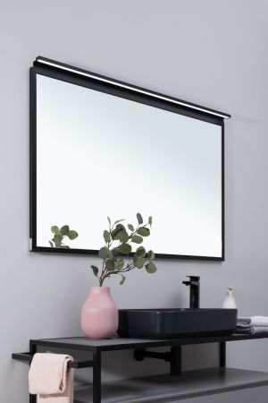 Зеркало Allen Brau Priority 120 1.31018.BB черный браш, артикул 1.31018.BB