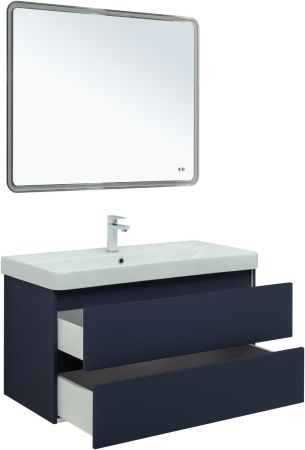 Тумба под раковину Aquanet Вега 2.0 100 маренго, артикул 00337945