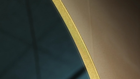Зеркало c подсветкой ART&MAX Sanremo AM-San-770-DS-F-Gold, артикул AM-San-770-DS-F-Gold