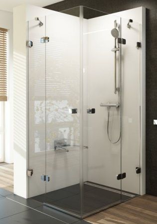 Душевой уголок Ravak Brilliant BSRV4-100 хром+транспарент, артикул 1UVAAA00Z1